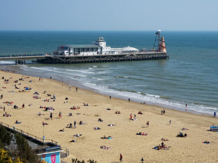 Plage de Bournemouth